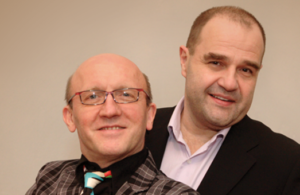 Cezary Żak i Artur Barciś